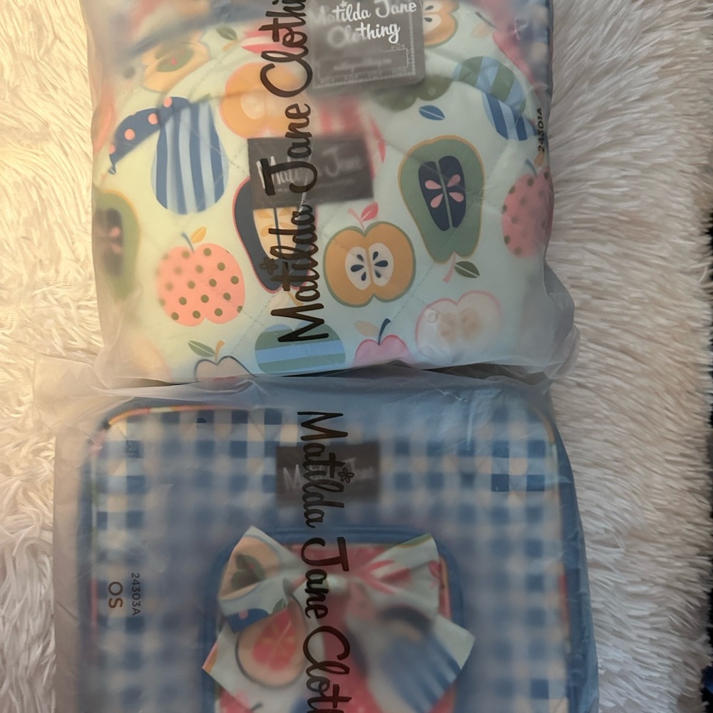 Matilda Jane backpack and lunch box